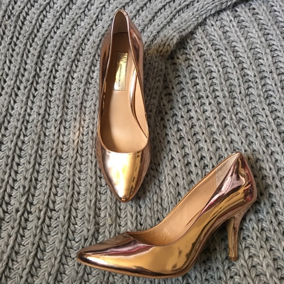 inc rose gold shoes